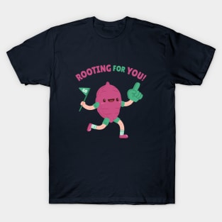 Sweet Potato Rooting For You Positive Words T-Shirt